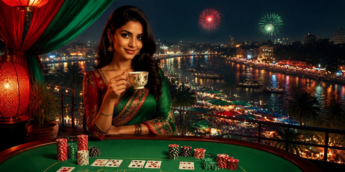 বরিশালের ব্যাকারাট গেমের ক্যাসিনো ভিজ্যুয়াল