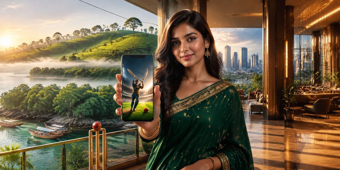 সিলেটের ক্রিকেট বেটিং মাঠের দৃশ্য